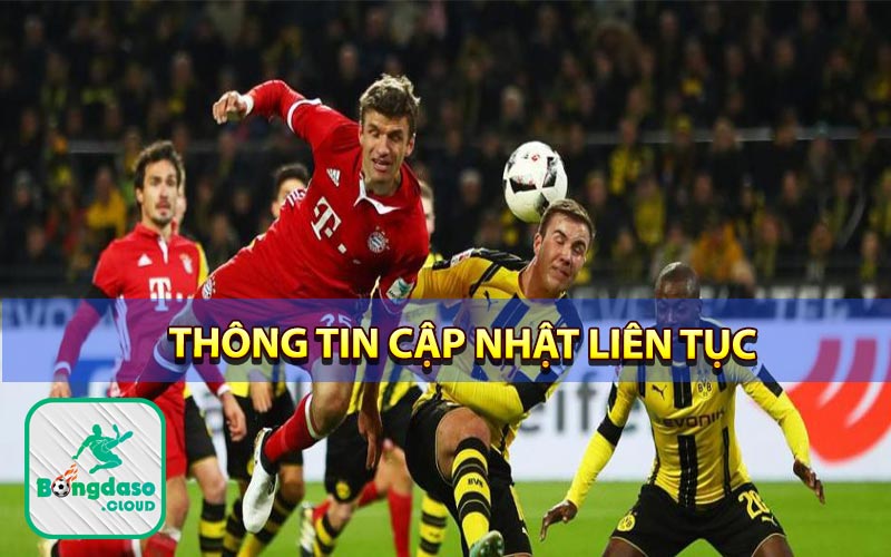 Thông tin kết quả bóng đá Đức được cập nhật liên tục